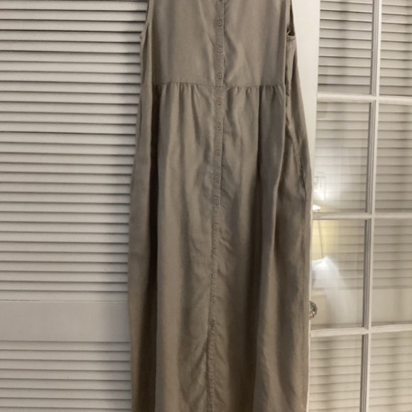 Eileen Fisher, maxi length, size M, oatmeal linen - Picture 2 of 3